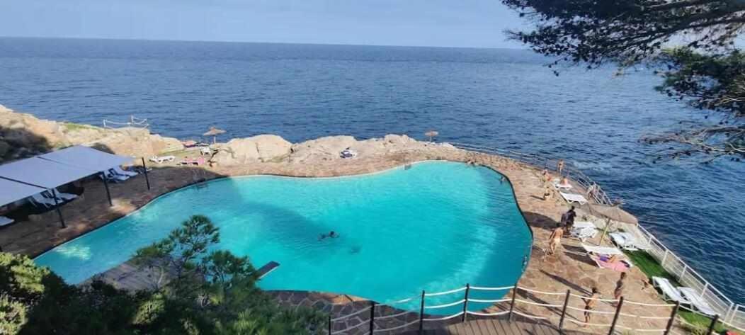 Capsasalbegur74 Terraza Sobre Mar Piscina Del Mar Leilighet Eksteriør bilde
